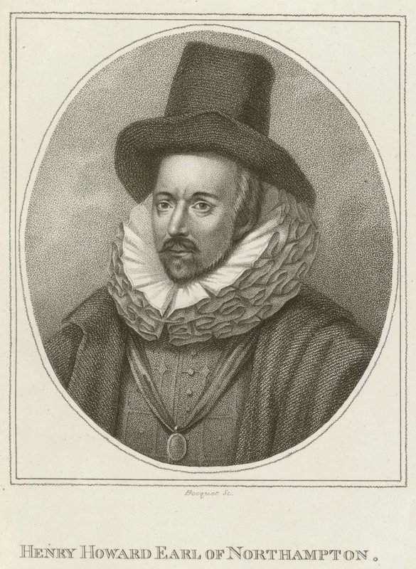 Henry Howard, Earl of Northampton (engraving) 作者 英语学校