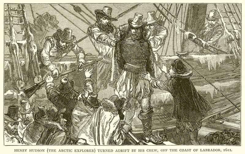 1611年，亨利哈德森（北极探险家）在拉布拉多海岸附近的船员转向漂流 作者 英语学校