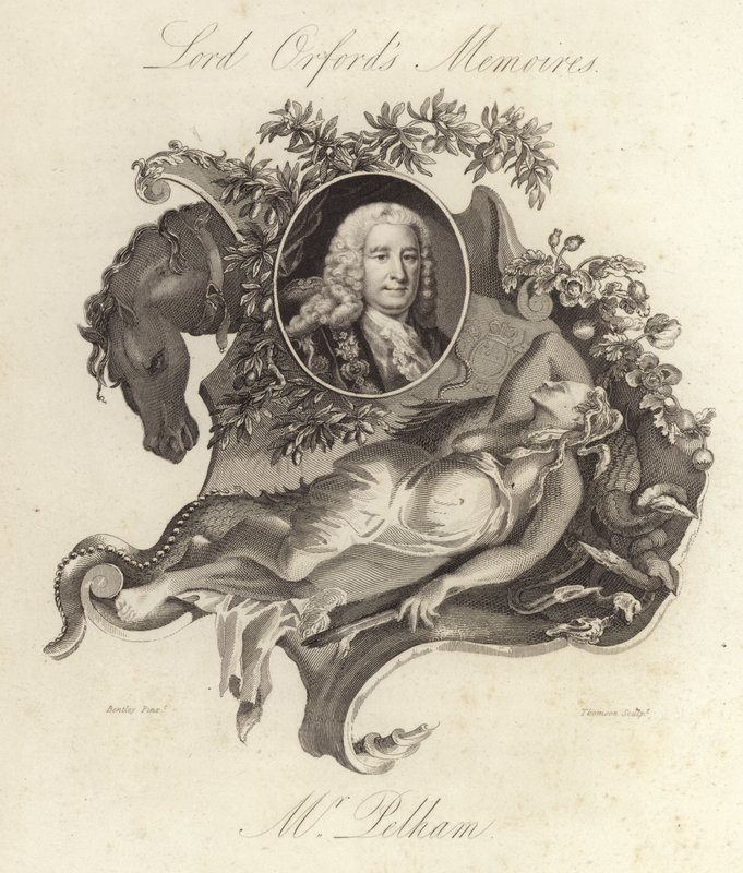 Henry Pelham, British Whig politician and Prime Minister (engraving) 作者 英语学校