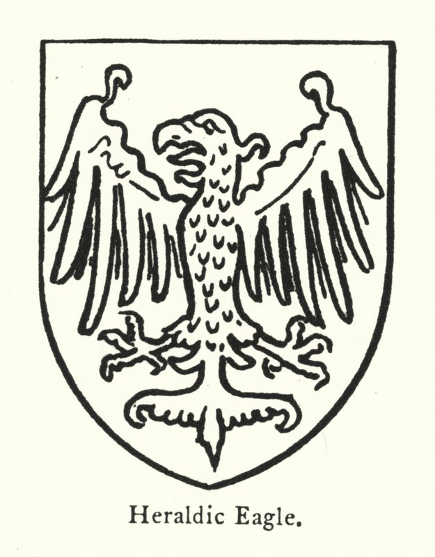 Heraldic Eagle (engraving) 作者 英语学校