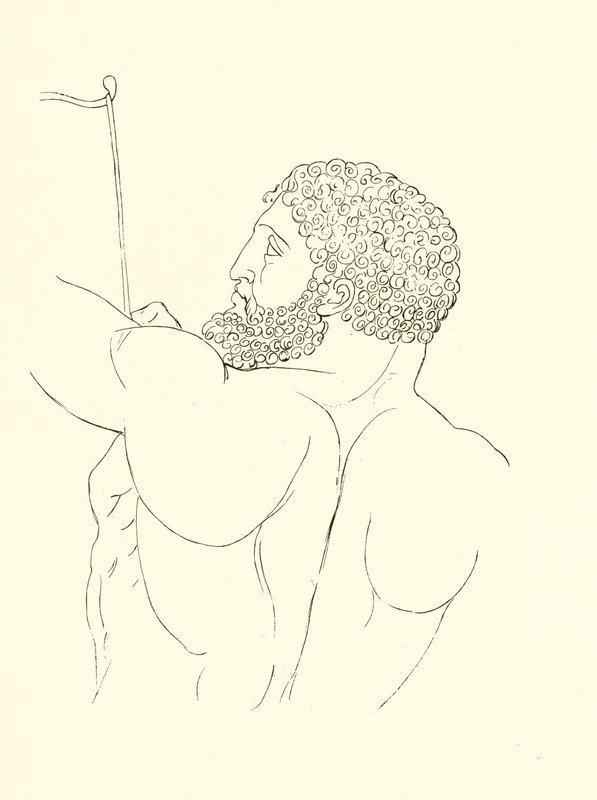 赫拉克勒斯，充满尊严，力量和勇气，平静地摧毁了Stymphalades 作者 英语学校