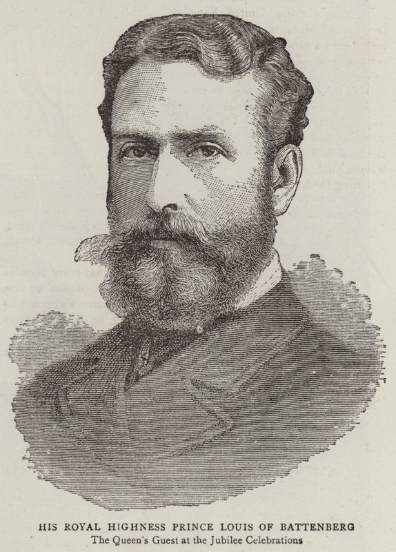 His Royal Highness Prince Louis of Battenberg (engraving) 作者 英语学校