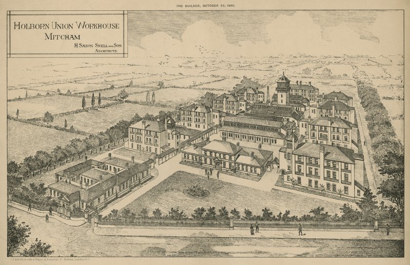 Holcha Union Workhouse，Mitcham 作者 英语学校