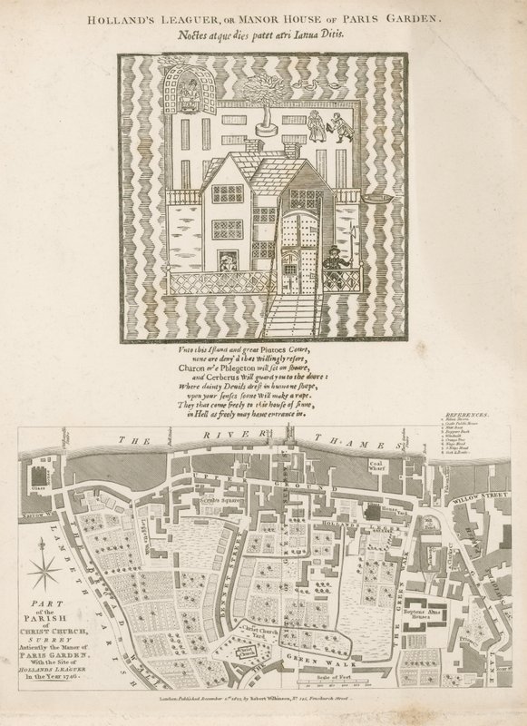 Hollands Leaguer，或巴黎花园庄园，基督教堂，萨里 作者 英语学校