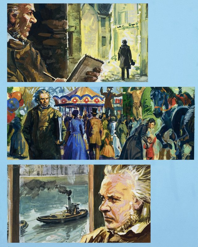 Honore Daumier 作者 英语学校