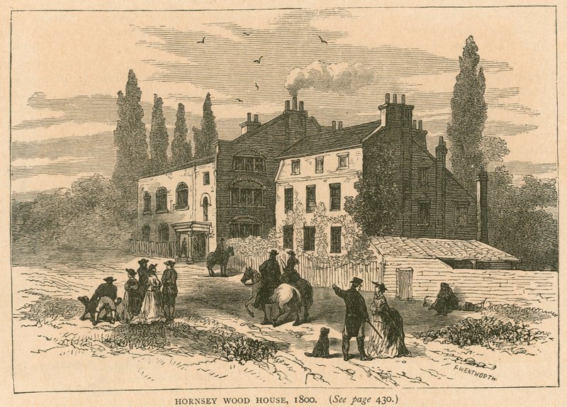 Hornsey Wood House，伦敦，1800 作者 英语学校