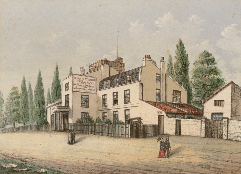 Hornsey Wood House酒馆，伦敦 作者 英语学校