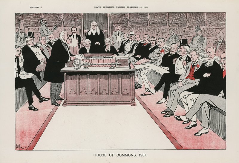 下议院，1907年 作者 英语学校