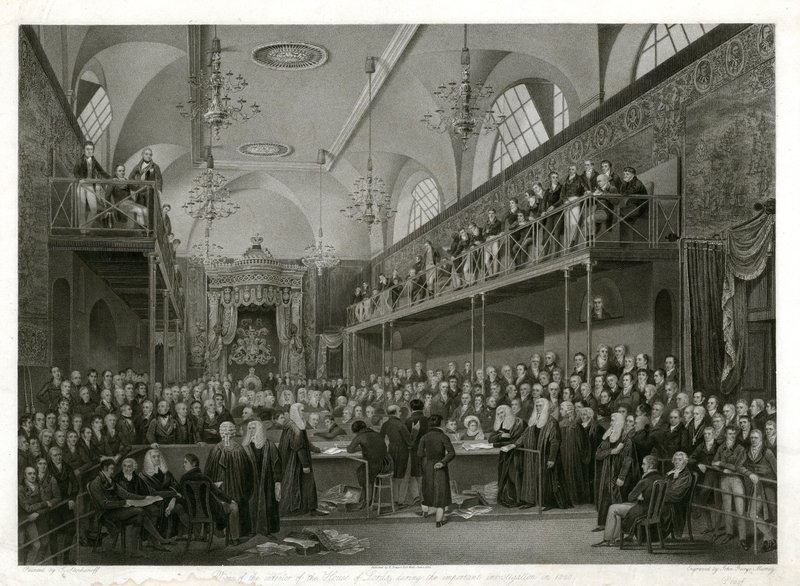 上议院在1820年的重要调查期间 作者 英语学校