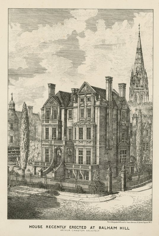 House最近在Balham Hill竖立起来 作者 英语学校