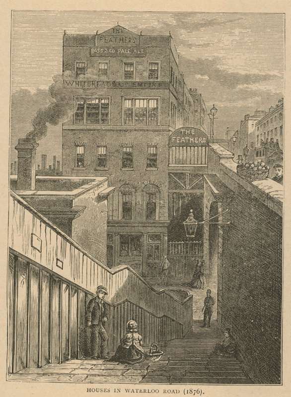 1876年滑铁卢路的房屋 作者 英语学校