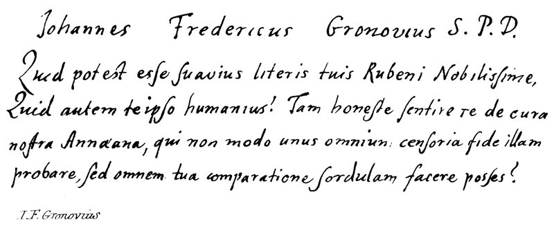 IF Gronovius 作者 英语学校