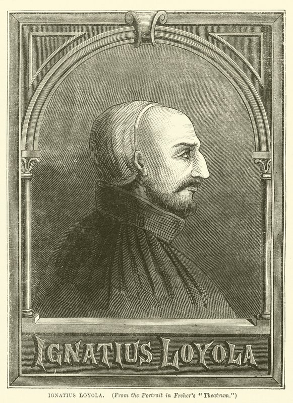 Ignatius Loyola (engraving) 作者 英语学校