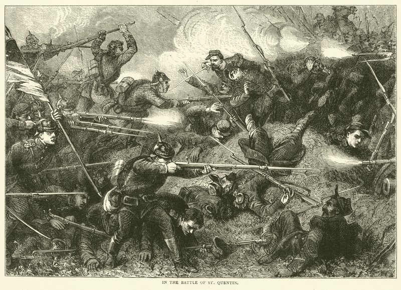 在1871年1月的圣昆廷战役中 作者 英语学校