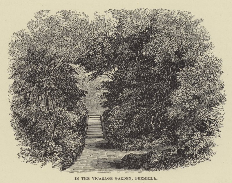 In the Vicarage Garden, Bremhill (engraving) 作者 英语学校