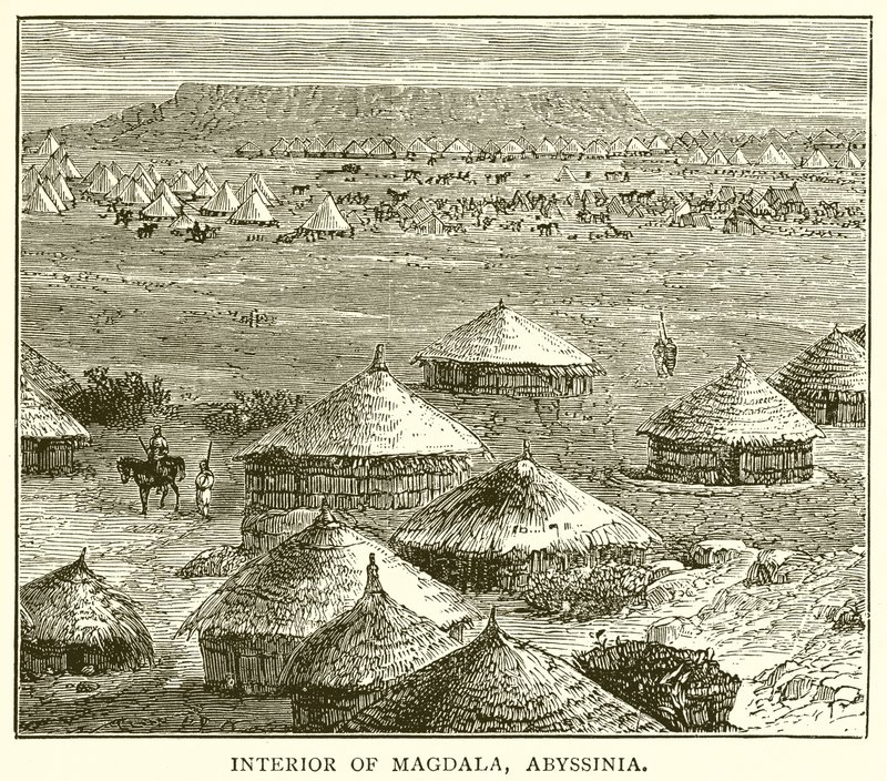 Magdala，Abyssinia内部 作者 英语学校
