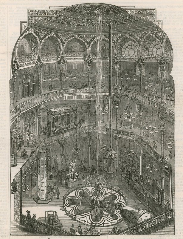 Panopticon的内部，莱斯特广场，伦敦 作者 英语学校