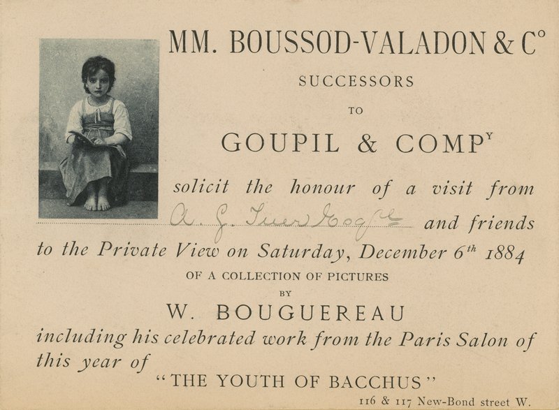 邀请William Bouguereau参加工作展 作者 英语学校