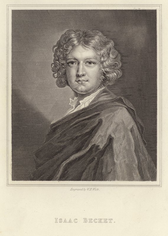 Isaac Beckett  - 英国mezzotint雕刻师（1653？1719） 作者 英语学校