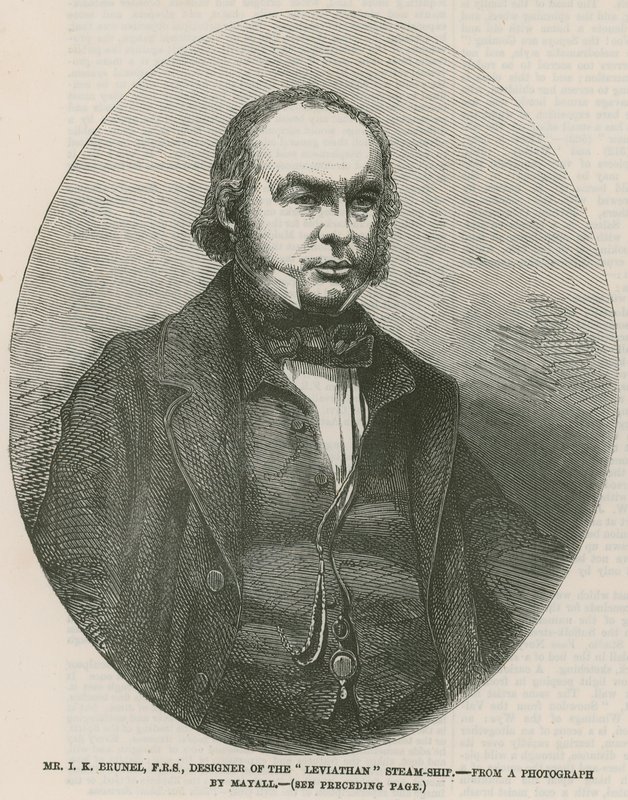 Isambard Kingdom Brunel，Leviathan蒸汽船的设计者 作者 英语学校