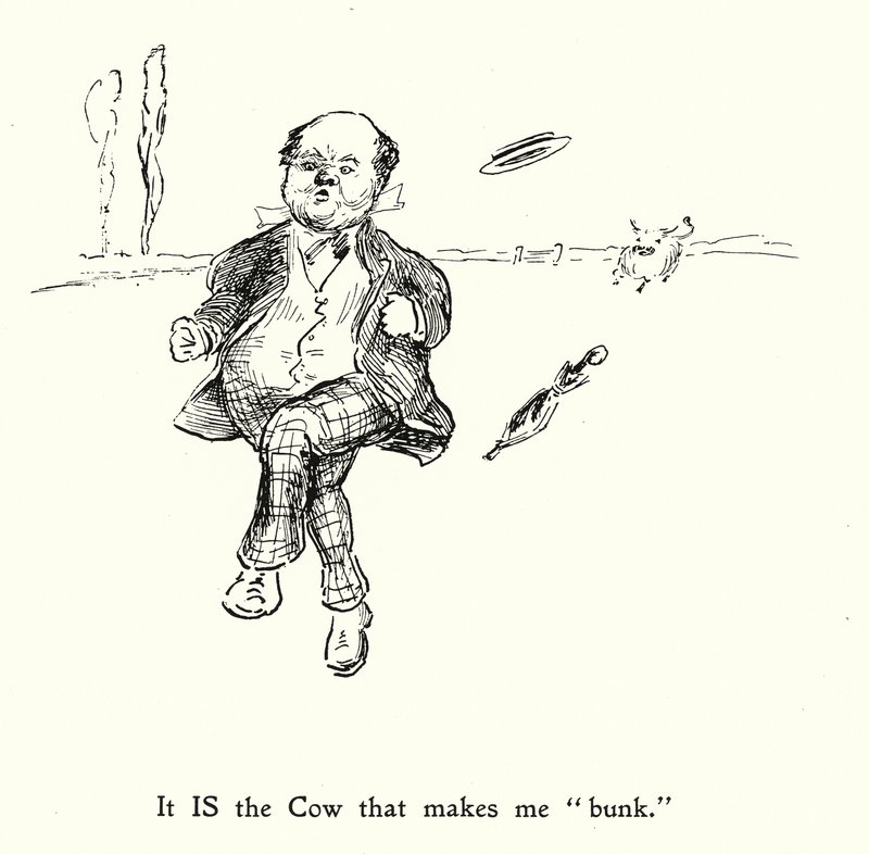 是牛让我成为 "邦克"；不是牛让我成为僧侣（石版画） 作者 英语学校