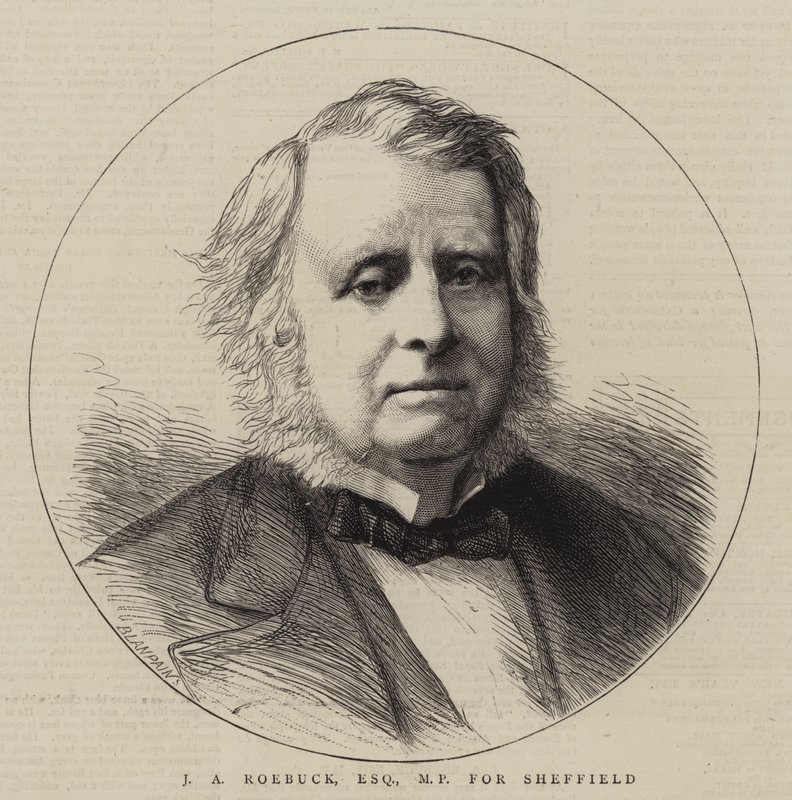J A Roebuck, Esquire, MP for Sheffield (engraving) 作者 英语学校