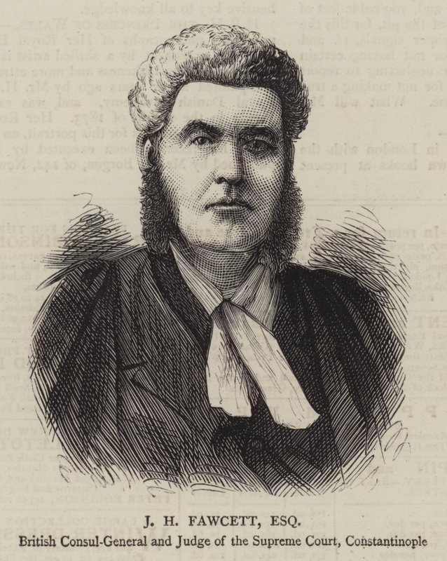 J H Fawcett, Esquire (engraving) 作者 英语学校