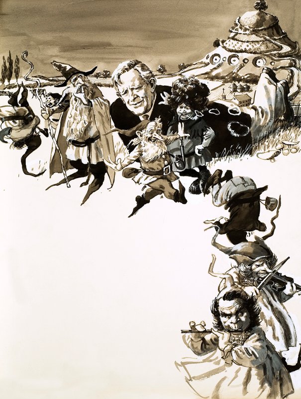 JRR Tolkien和指环王的角色 作者 英语学校