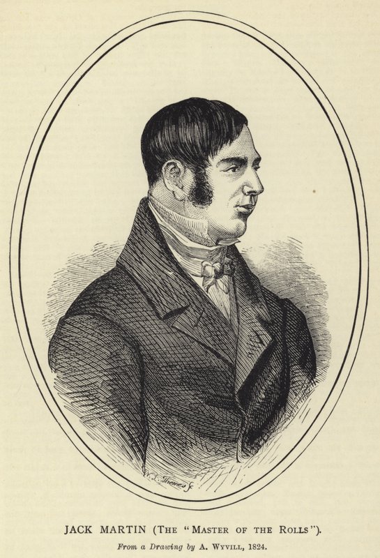 杰克马丁，劳斯的大师，来自怀特维尔的绘画，1824年 作者 英语学校