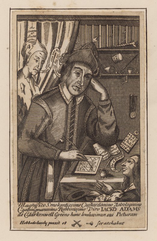 Jacko Adams，伦敦Clerkenwell Green的占星家 作者 英语学校
