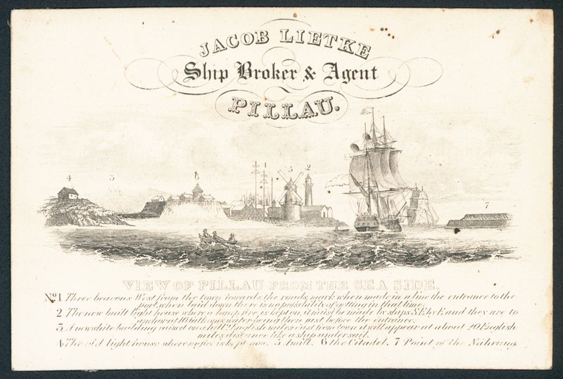 Jacob Lietke，船舶经纪人和代理人，贸易卡 作者 英语学校