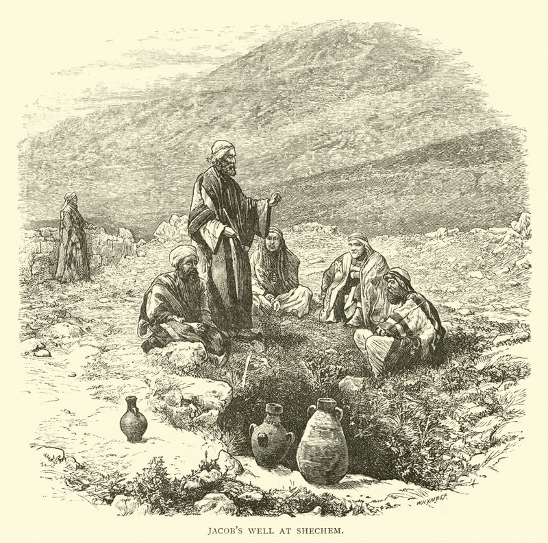 Jacobs嗯在Shechem 作者 英语学校