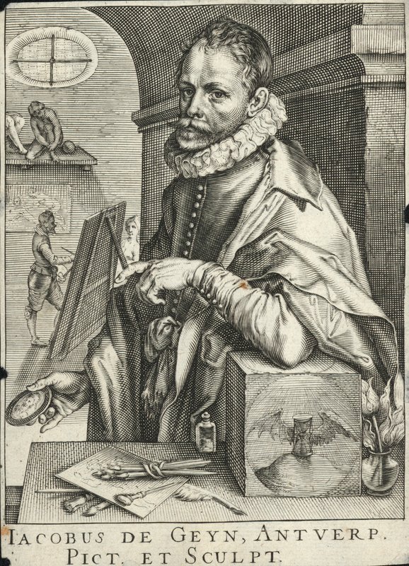 安特卫普的Jacobus de Geyn或Gheyn 作者 英语学校
