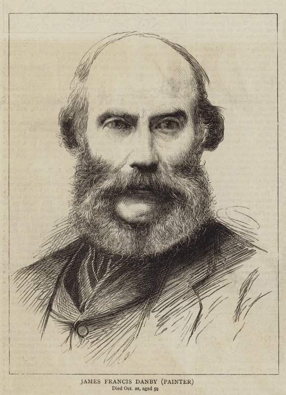 James Francis Danby, Painter (engraving) 作者 英语学校