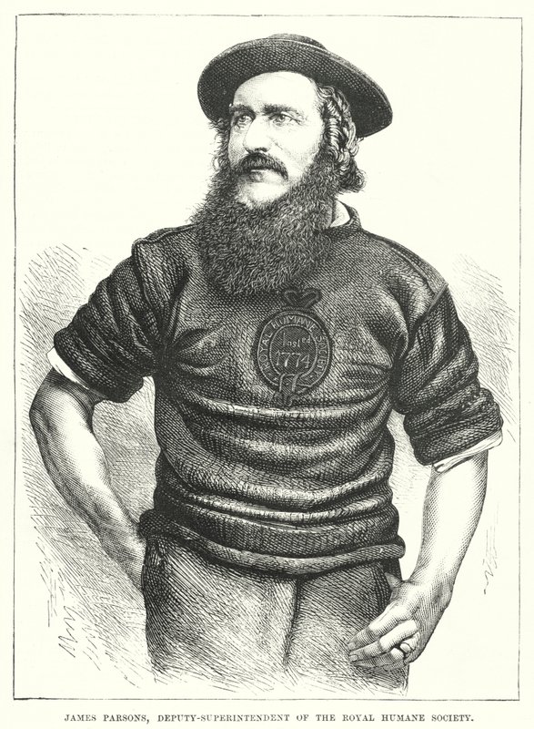 James Parsons, Deputy-Superintendent of the Royal Humane Society (engraving) 作者 英语学校