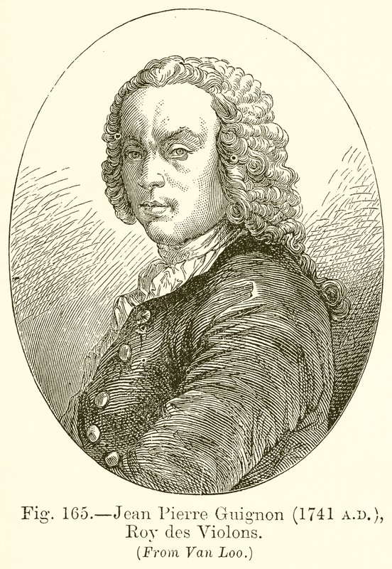 Jean Pierre Guignon，小提琴1741年的罗伊 作者 英语学校