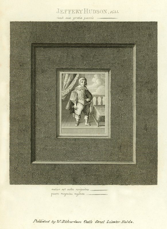 Jeffery Hudson，矮人 作者 英语学校