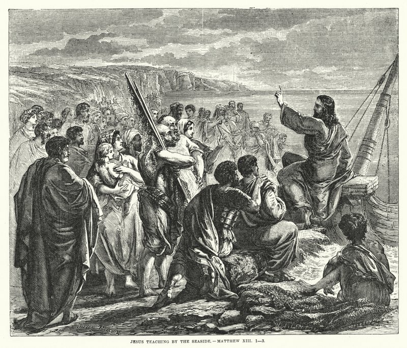 Jesus teaching by the Seaside, Matthew XIII 作者 英语学校