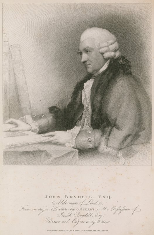 John Boydell，伦敦的Alderman 作者 英语学校