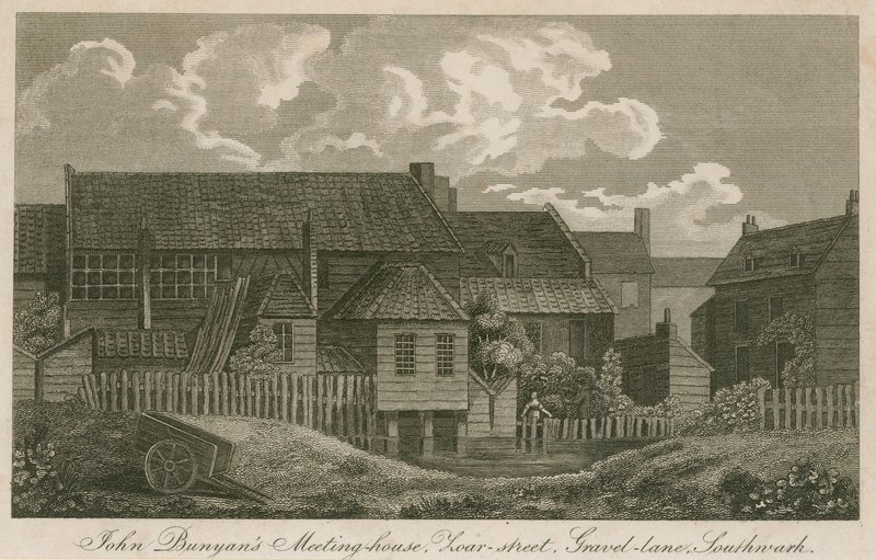 John Bunyans会议室，Zoar街，Gravel Lane，Southwark 作者 英语学校