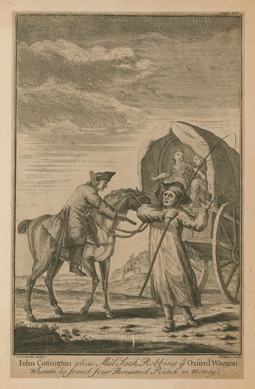 John Cottington，别名Mul Jack，抢劫了Oxford Waggon，他在那里找到了四千英镑的钱 作者 英语学校