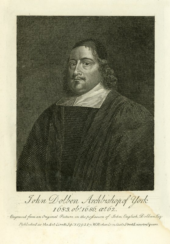 John Dolben，约克大主教 作者 英语学校