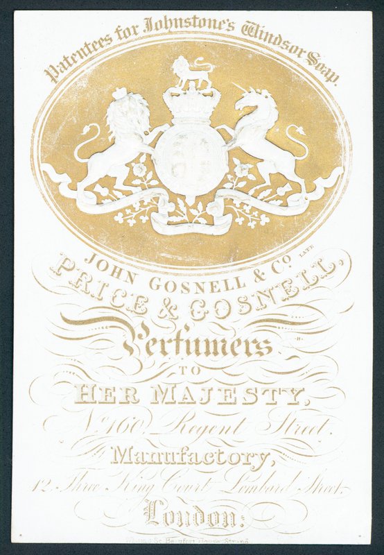 John Gosnell＆Co，已故，Price＆Gosnell，交易卡 作者 英语学校