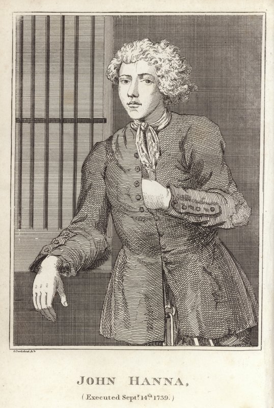 约翰汉娜，1739年9月14日执行 作者 英语学校