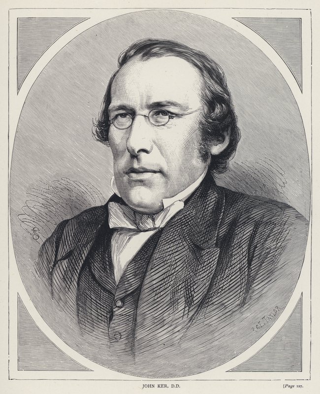 John Ker, DD（雕刻）。 作者 英语学校