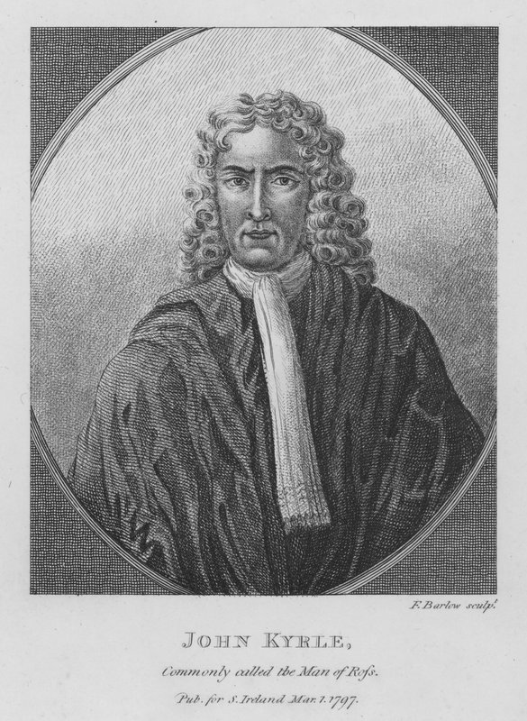 John Kyrle，被称为罗斯人，英国慈善家 作者 英语学校