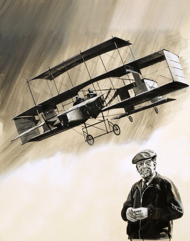 John Moore-Brabazon，第一位在英国飞行的英国人 作者 英语学校