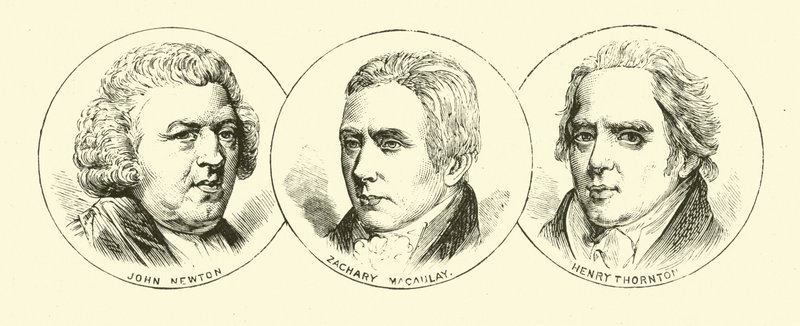约翰牛顿; Zachary Macaulay;亨利桑顿 作者 英语学校
