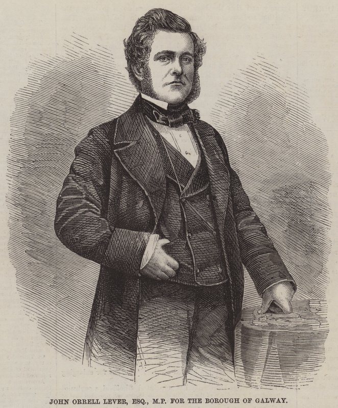 John Orrell Lever，Esquire，戈尔韦自治市议员（版画） 作者 英语学校