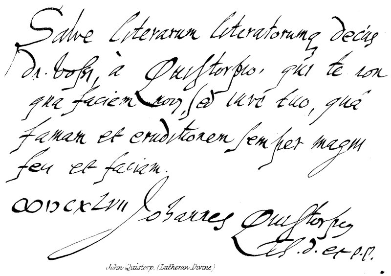 John Quistorp，（Lutheran Divine） 作者 英语学校